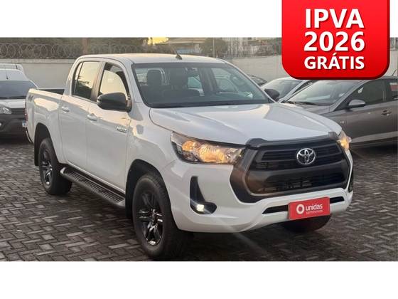 TOYOTA HILUX 2.8 D-4D TURBO DIESEL CD SR 4X4 AUTOMÁTICO